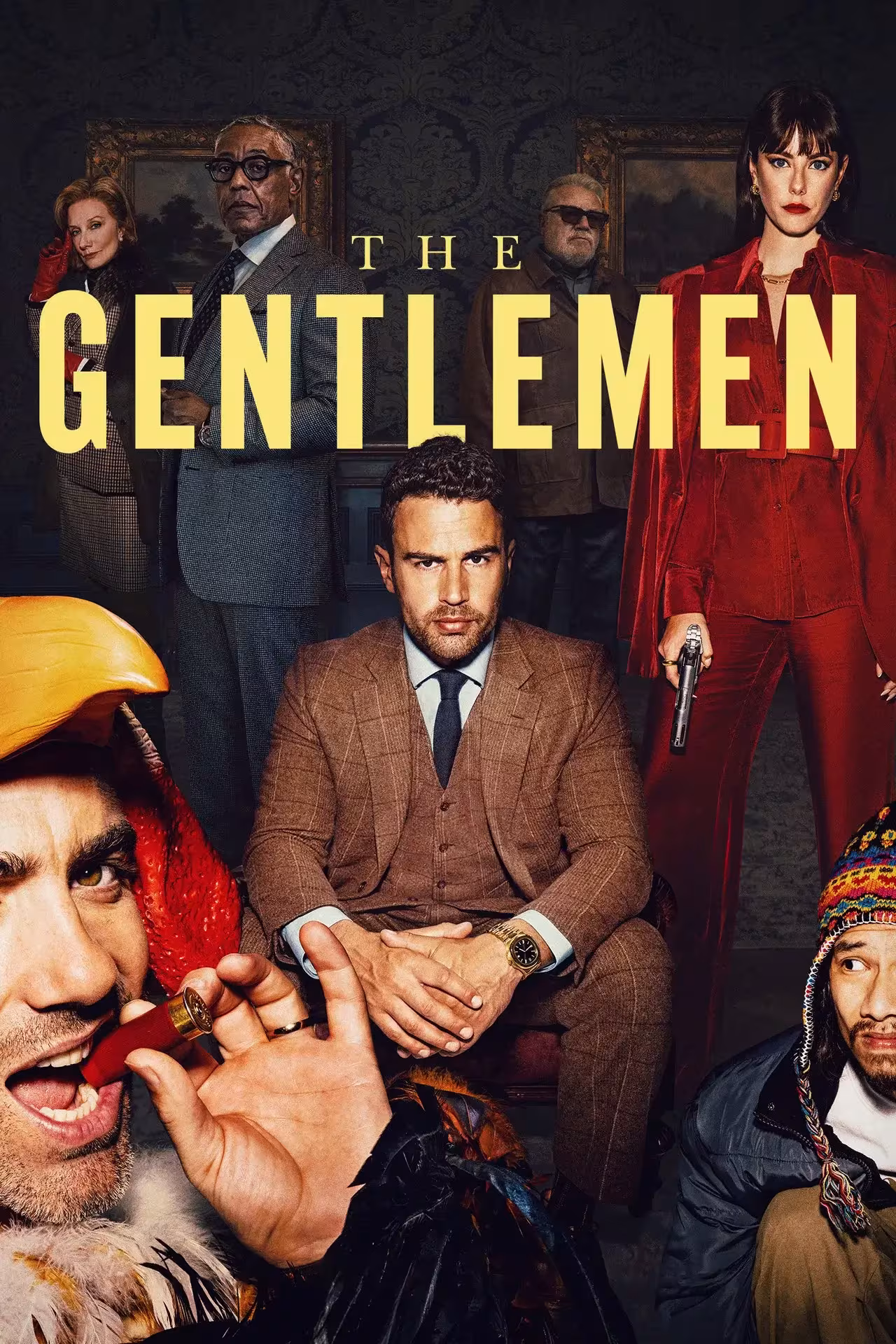 Poster van de actieserie The Gentlemen