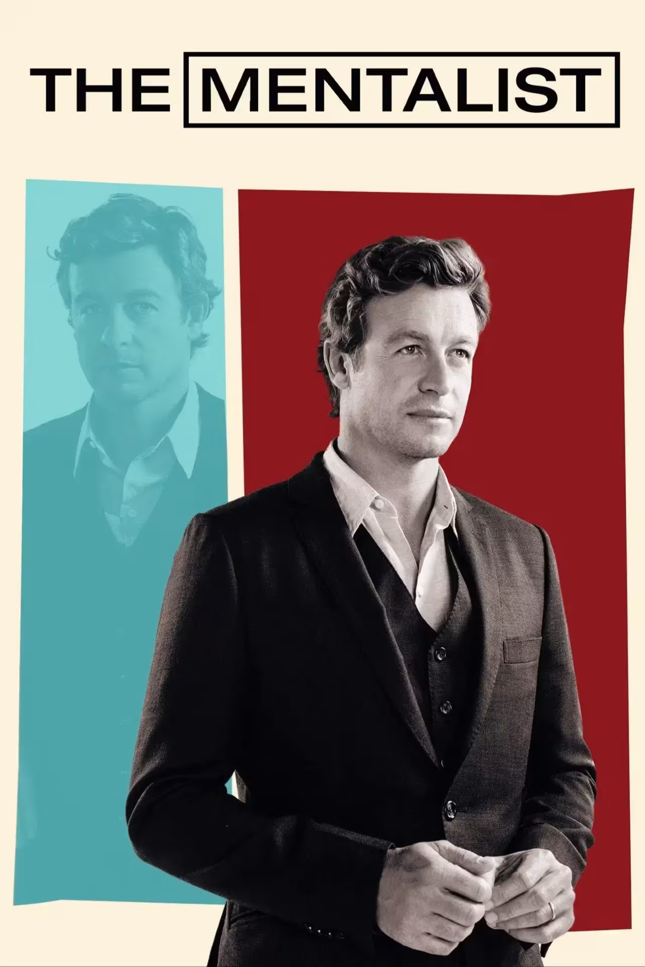Poster van de misdaadserie The Mentalist