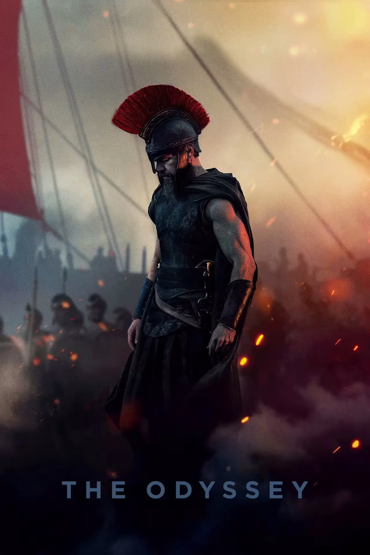 Poster van de epische film The Odyssey